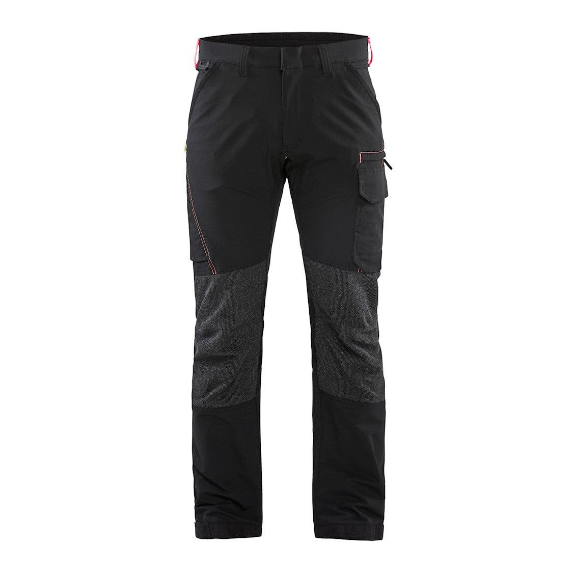 Blaklader 4-Way-Stretch Service Trousers 1422 - Black/Red