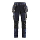 Blaklader Women's Craftsman Trousers with Stretch 7115 #colour_dark-navy-black