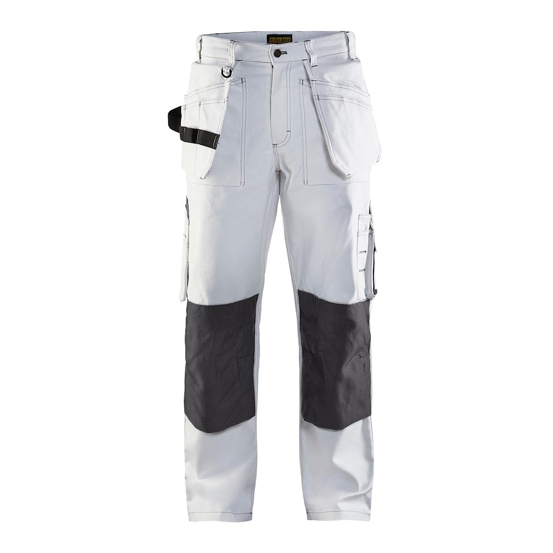Blaklader Painter Trousers 1531 #colour_white-dark-grey