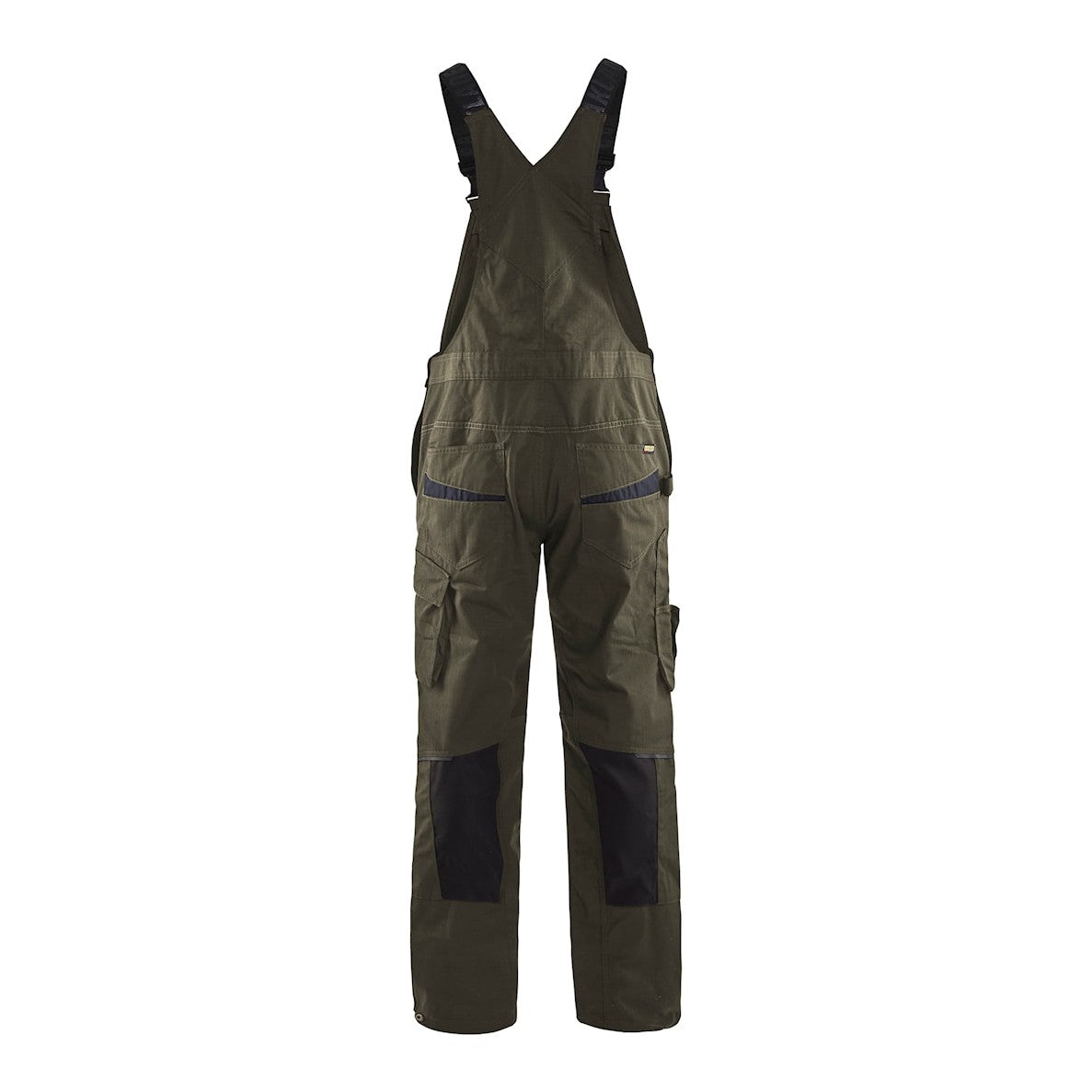 Blaklader Bib Overall with Stretch 2695 - Dark Olive Green/Black