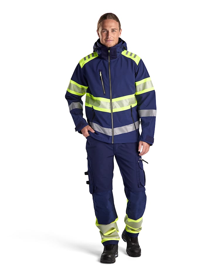 Blaklader Hi-Vis Softshell Jacket 4494