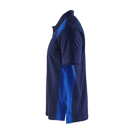 Blaklader Polo Shirt 3324 #colour_navy-blue-cornflower-blue