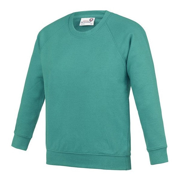 Awdis Academy Kids Academy Raglan Sweatshirt