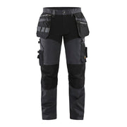 Blaklader Craftsman Trousers with Stretch 15991343 - Dark Navy/Black