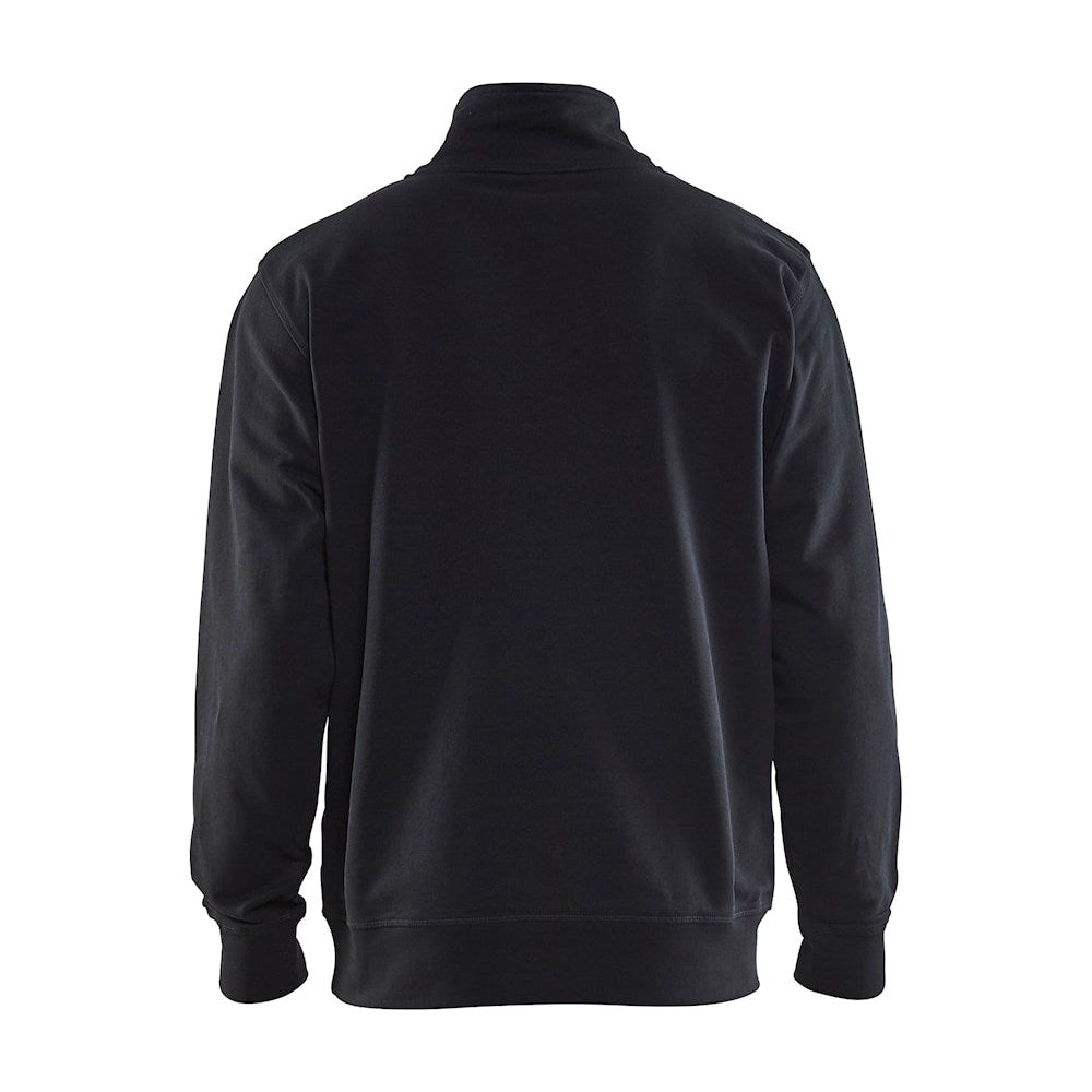 Blaklader Half-Zip 2-Tone Sweatshirt 3353 - Black/Grey