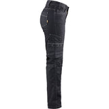 Blaklader Women's Service Trousers Stretch 7140 #colour_navy-blue