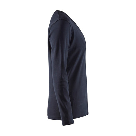 Blaklader Women's Long Sleeved T-Shirt 3301 #colour_dark-navy-blue