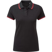 Asquith & Fox Women's Classic Fit Tipped Polo