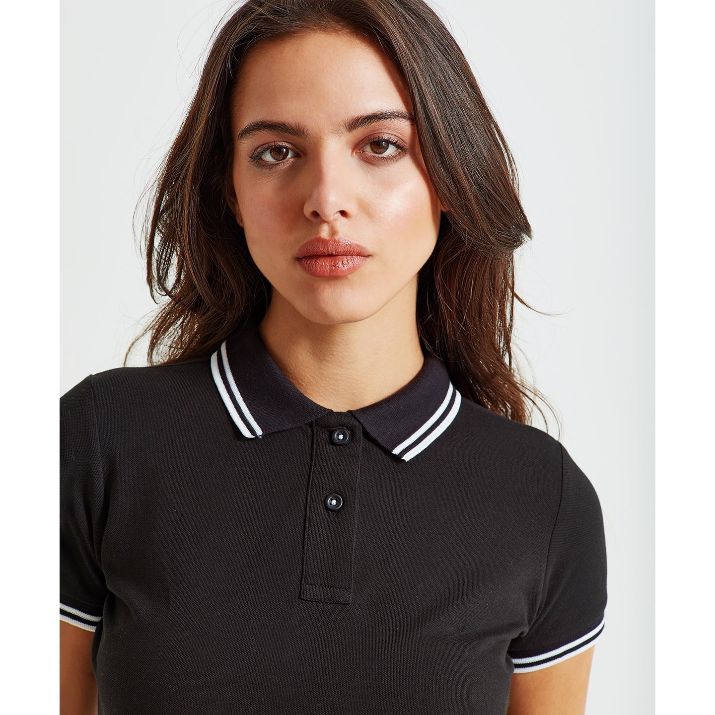 Asquith & Fox Women's Classic Fit Tipped Polo