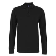 Asquith & Fox Men's Classic Fit Long Sleeved Polo