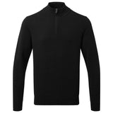 Asquith & Fox Men's Cotton Blend ¼ Zip Sweater