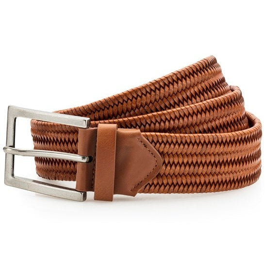 Asquith & Fox Leather Braid Belt