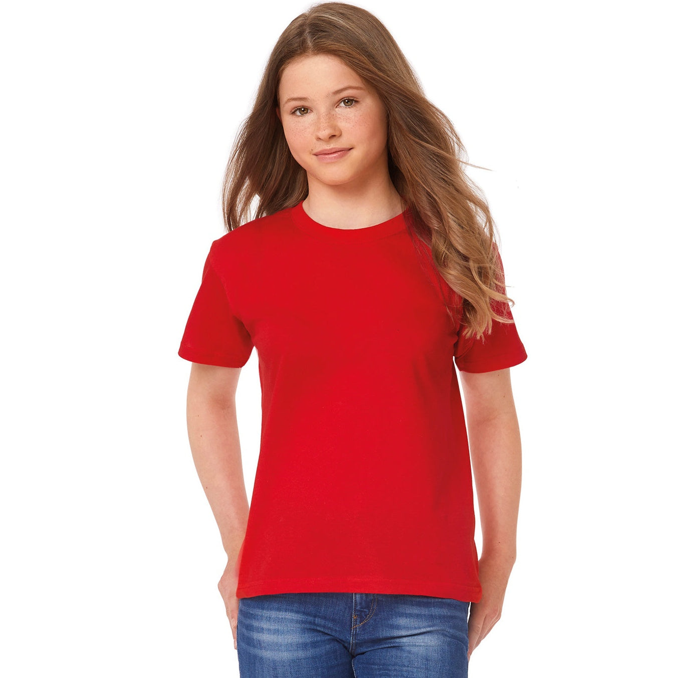 B&C Collection Exact 150 Kids - Red