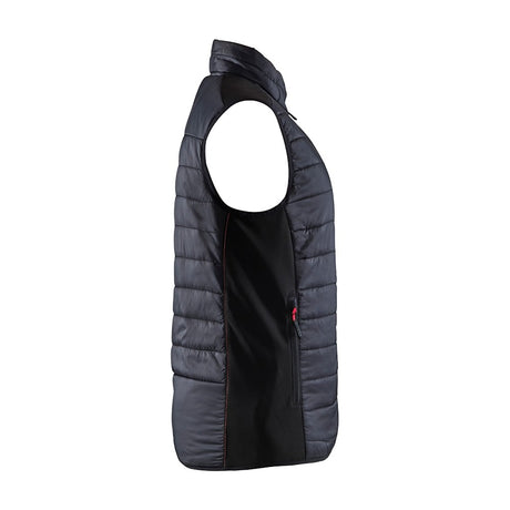 Blaklader Vest Warm-Lined Women 3864 #colour_black-red