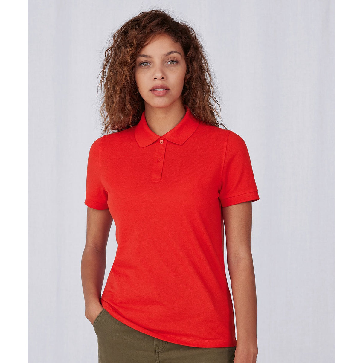 B&C Collection My Eco Polo 65/35 Women - Red