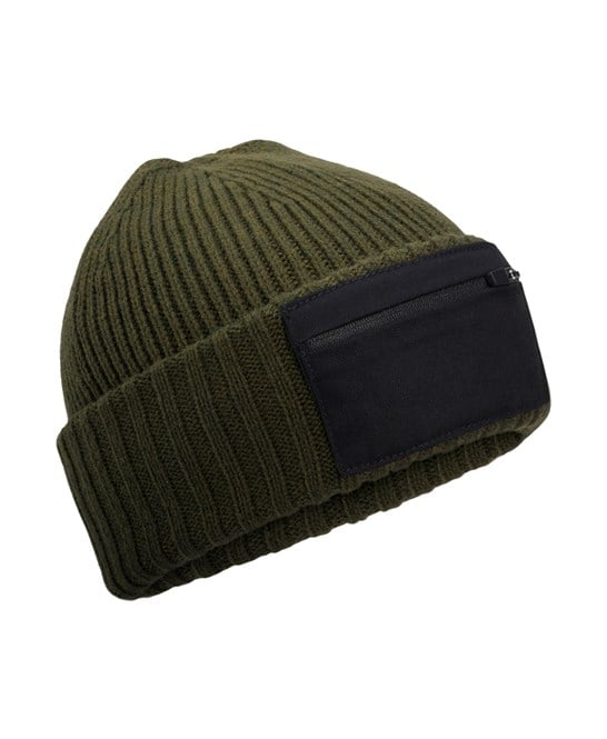 Beechfield B334R Zip Patch Beanie