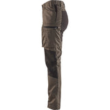 Blaklader Women's Service Trousers Stretch 71591845 #colour_dark-olive-green-black