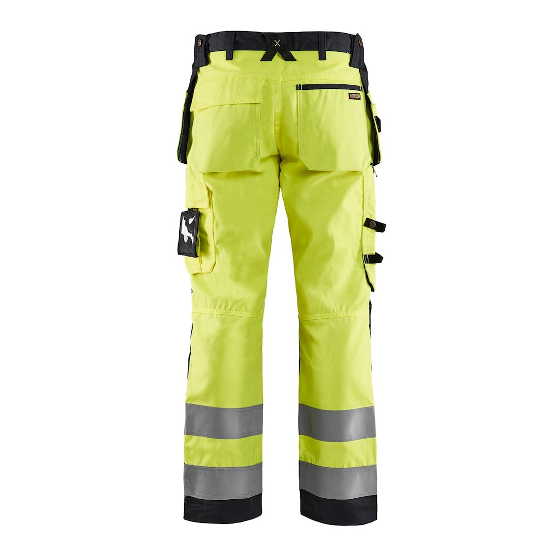 Blaklader Hi-Vis Craftsman Trousers 1568 - Hi-Vis Yellow/Black