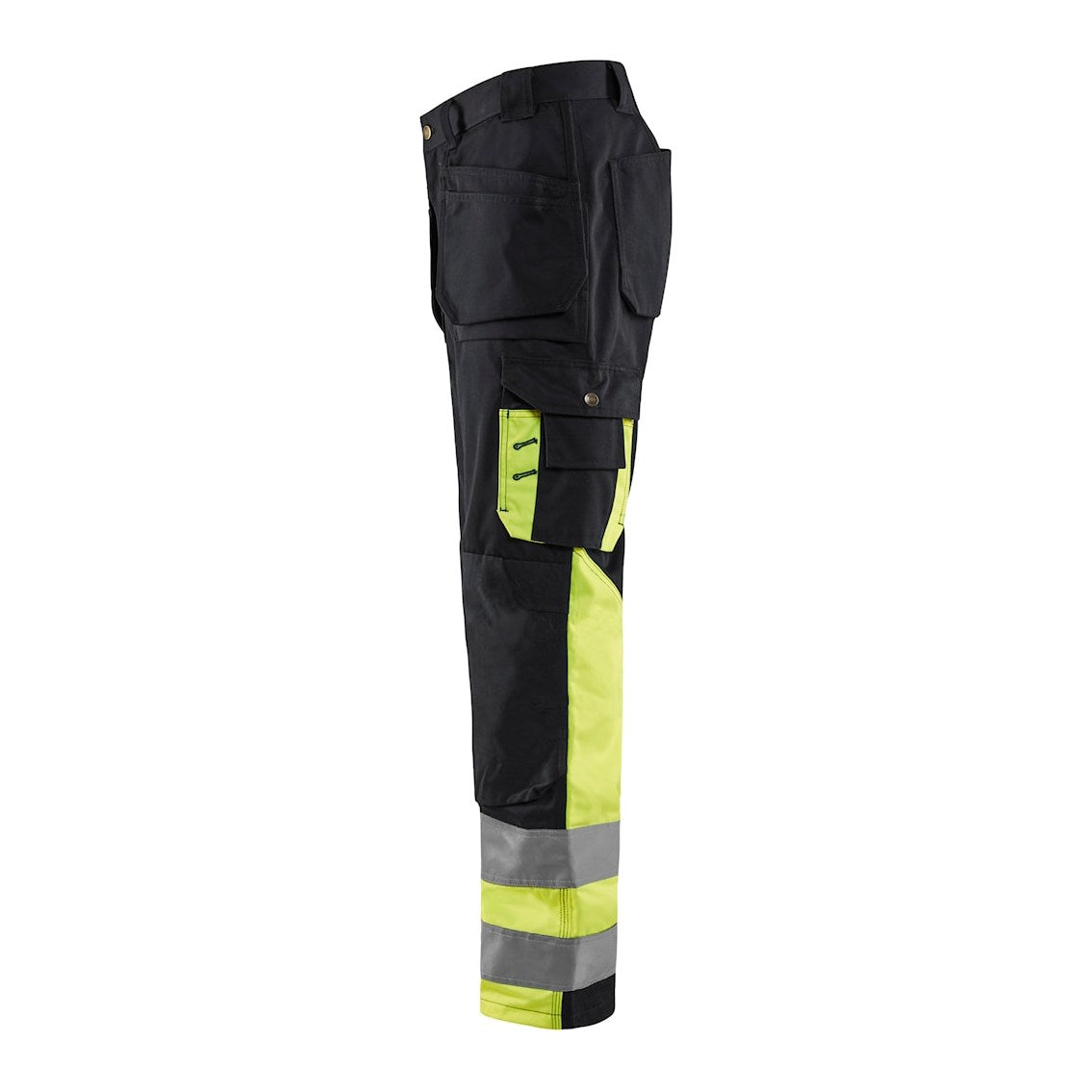 Blaklader Hi-Vis Trousers 15291370 - Black/Hi-Vis Yellow