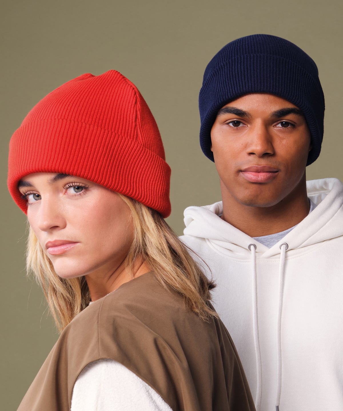 Beechfield B830N Organic Cotton Original Cuffed Beanie
