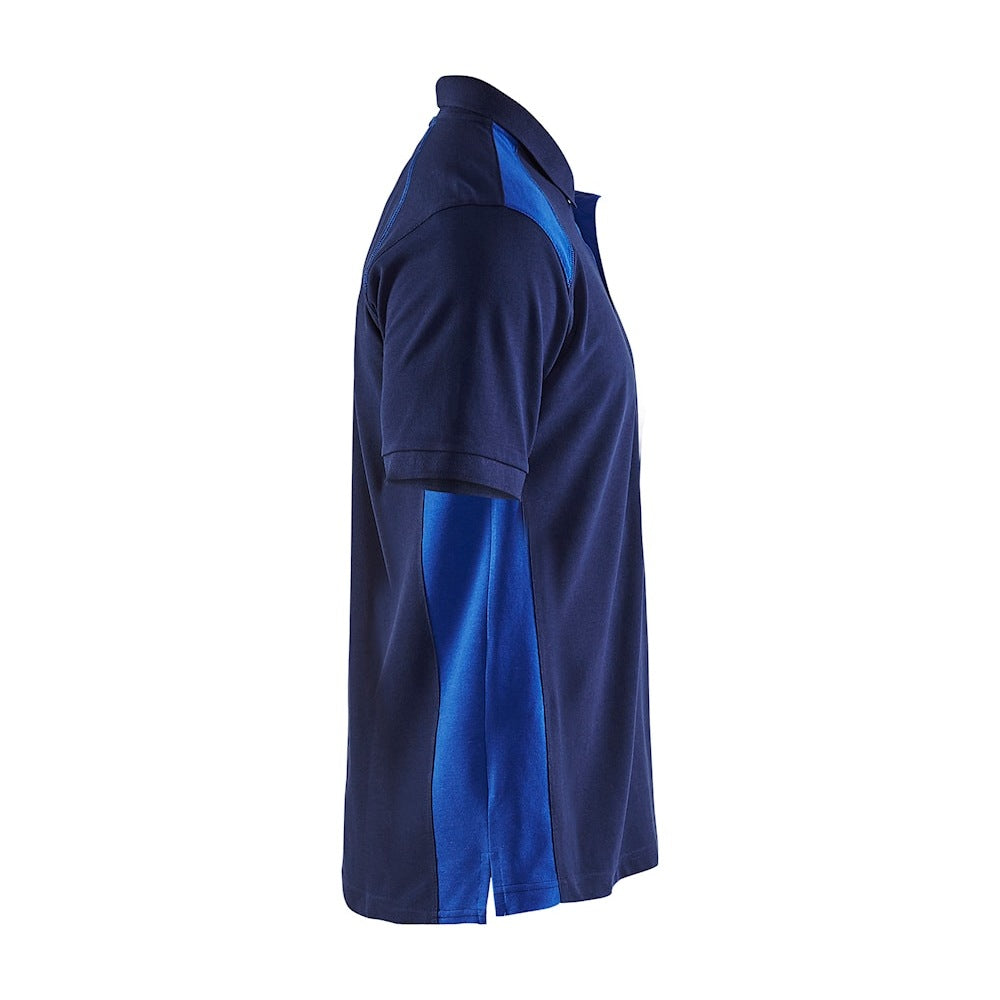 Blaklader Polo Shirt 3324 #colour_navy-blue-cornflower-blue