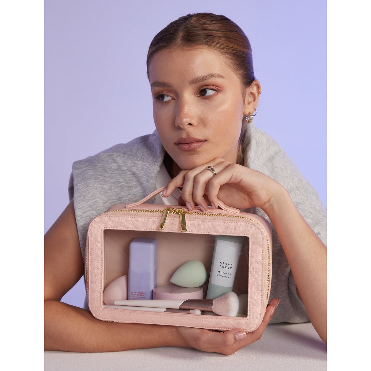 Bagbase Boutique Clear Window Travel Case
