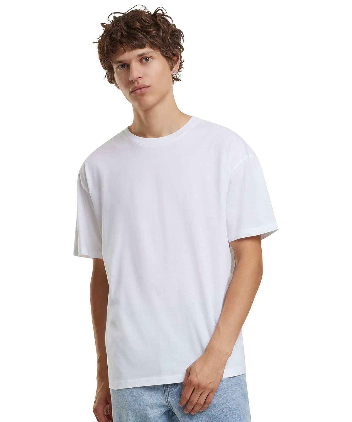 Build Your Brand Basic BB035 Light Basic Loose Tee