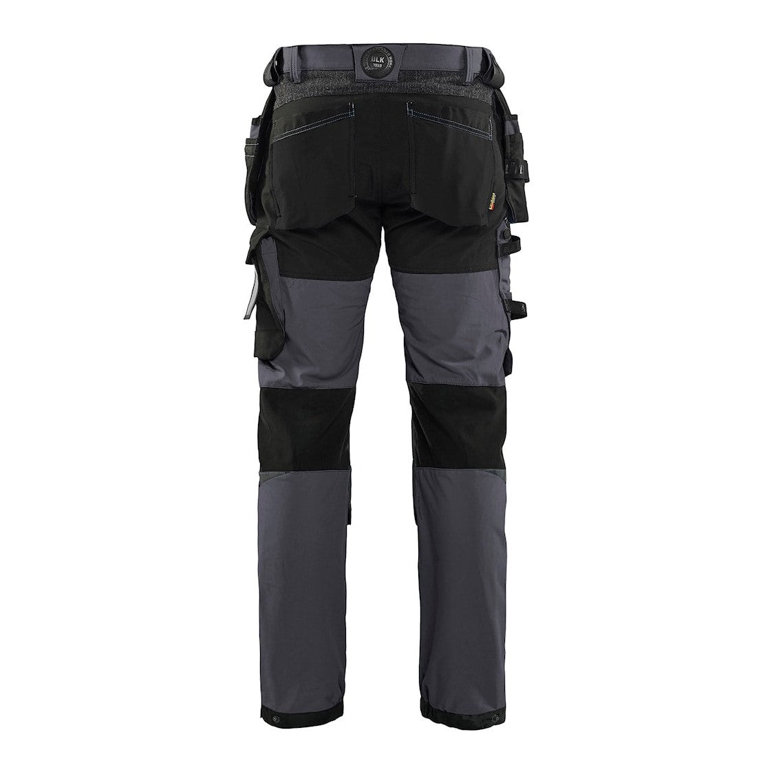 Blaklader Craftsman Trousers 4-Way Stretch 1522 - Mid Grey/Black