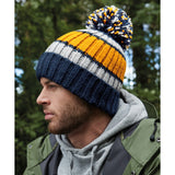 Beechfield Hygge Striped Beanie