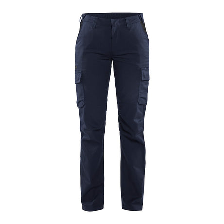 Blaklader Women's Industry Trousers Stretch 7144 #colour_dark-navy-black