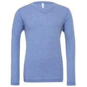 Bella Canvas Unisex Triblend Long Sleeve V-Neck T-Shirt