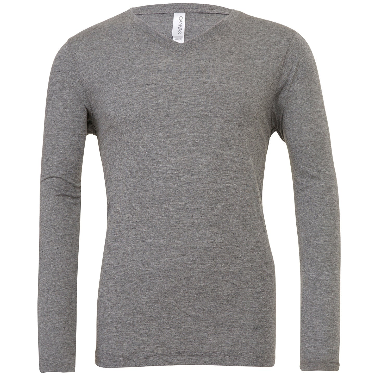 Bella Canvas Unisex Triblend Long Sleeve V-Neck T-Shirt