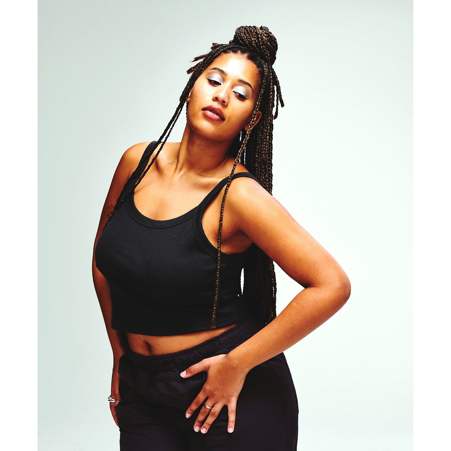 Bella Canvas Women's Micro Rib Spaghetti Strap Tank