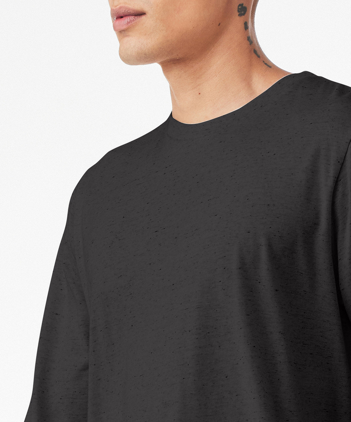 Bella Canvas Unisex Heather Cvc Long Sleeve T-Shirt