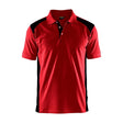 Blaklader Polo Shirt 3324 #colour_red-black