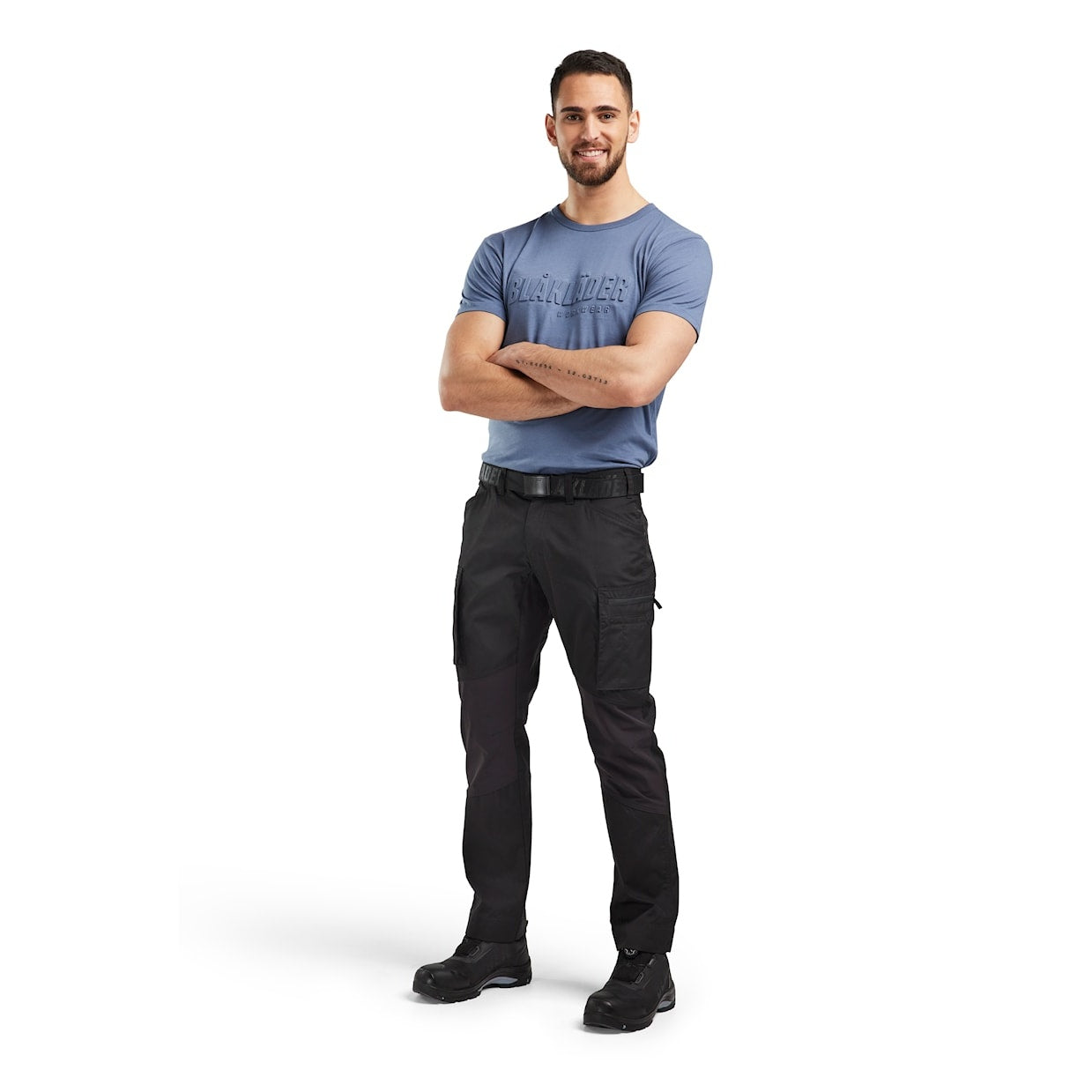 Blaklader Service Trousers with Stretch 14591845 #colour_black