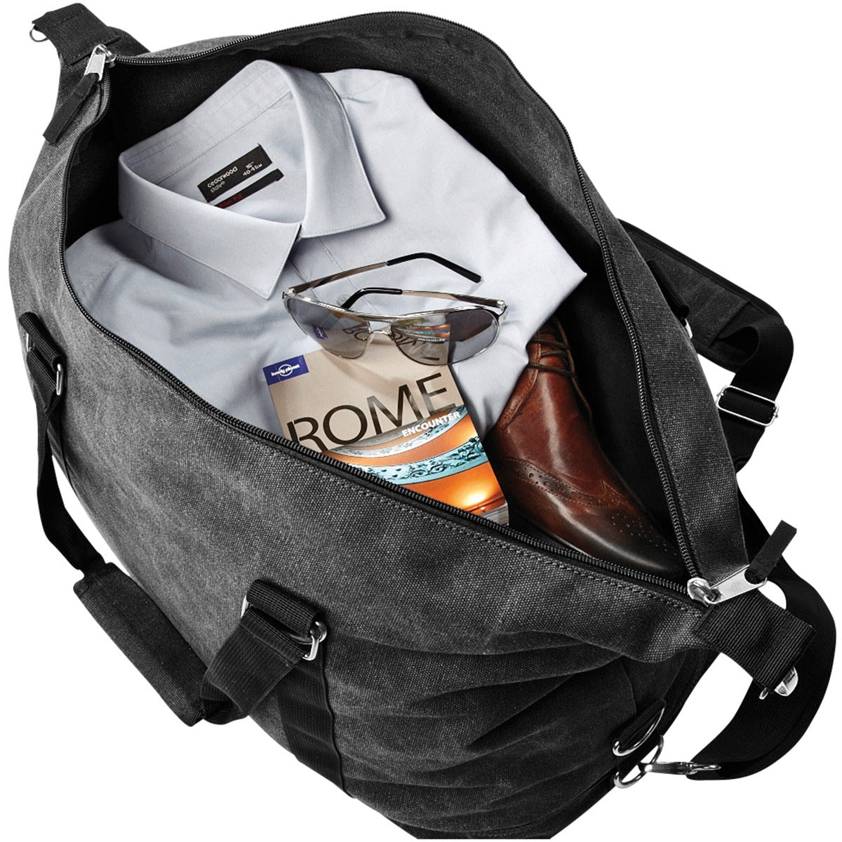 Bagbase Vintage Canvas Weekender