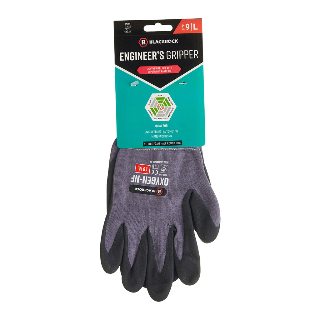 Blackrock Engineer's Gripper Gloves Pair (carded)