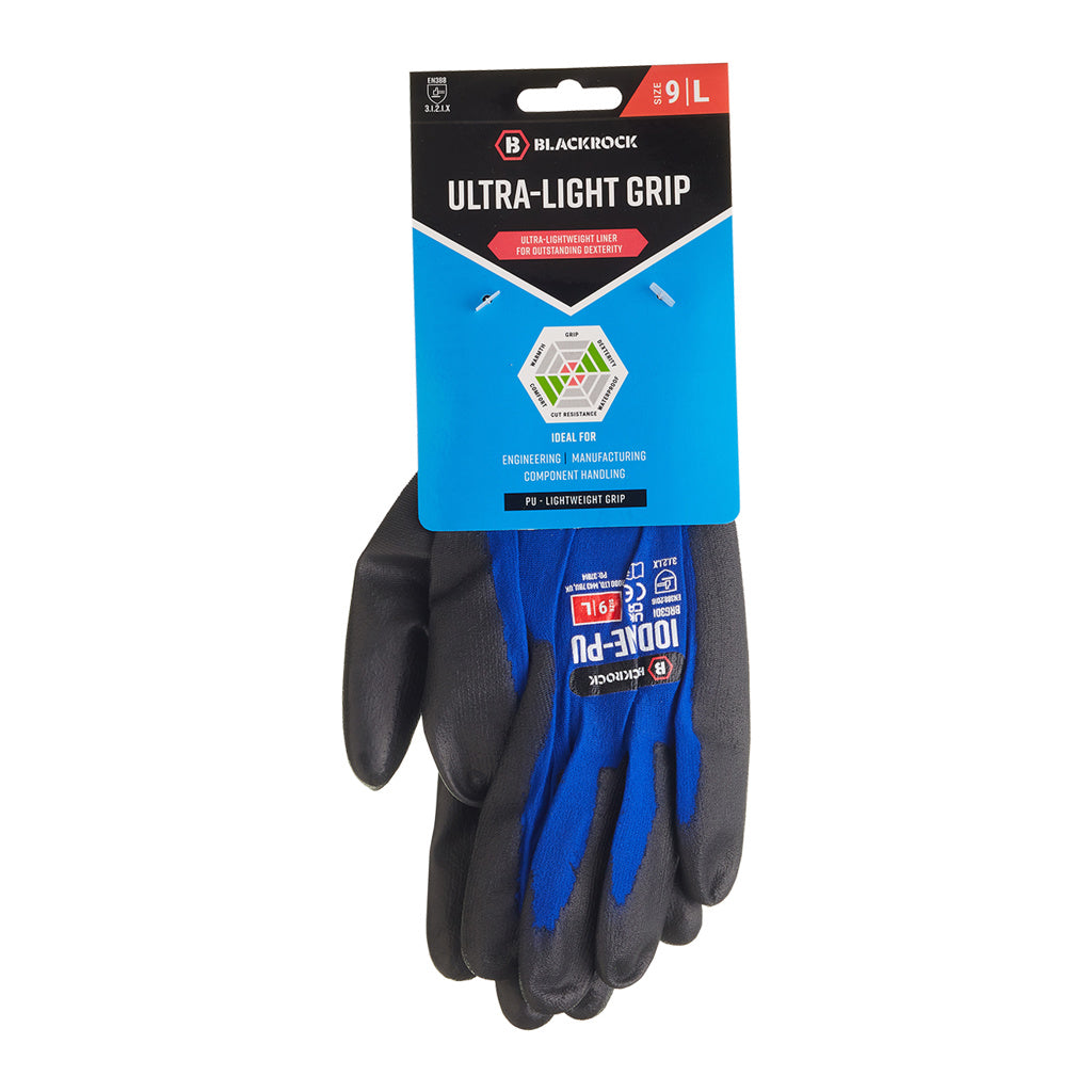 Blackrock Ultra-Light Grip Gloves Pair (carded)