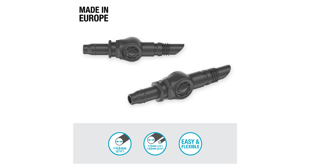 Gardena Connector 4,6 mm 3/16"