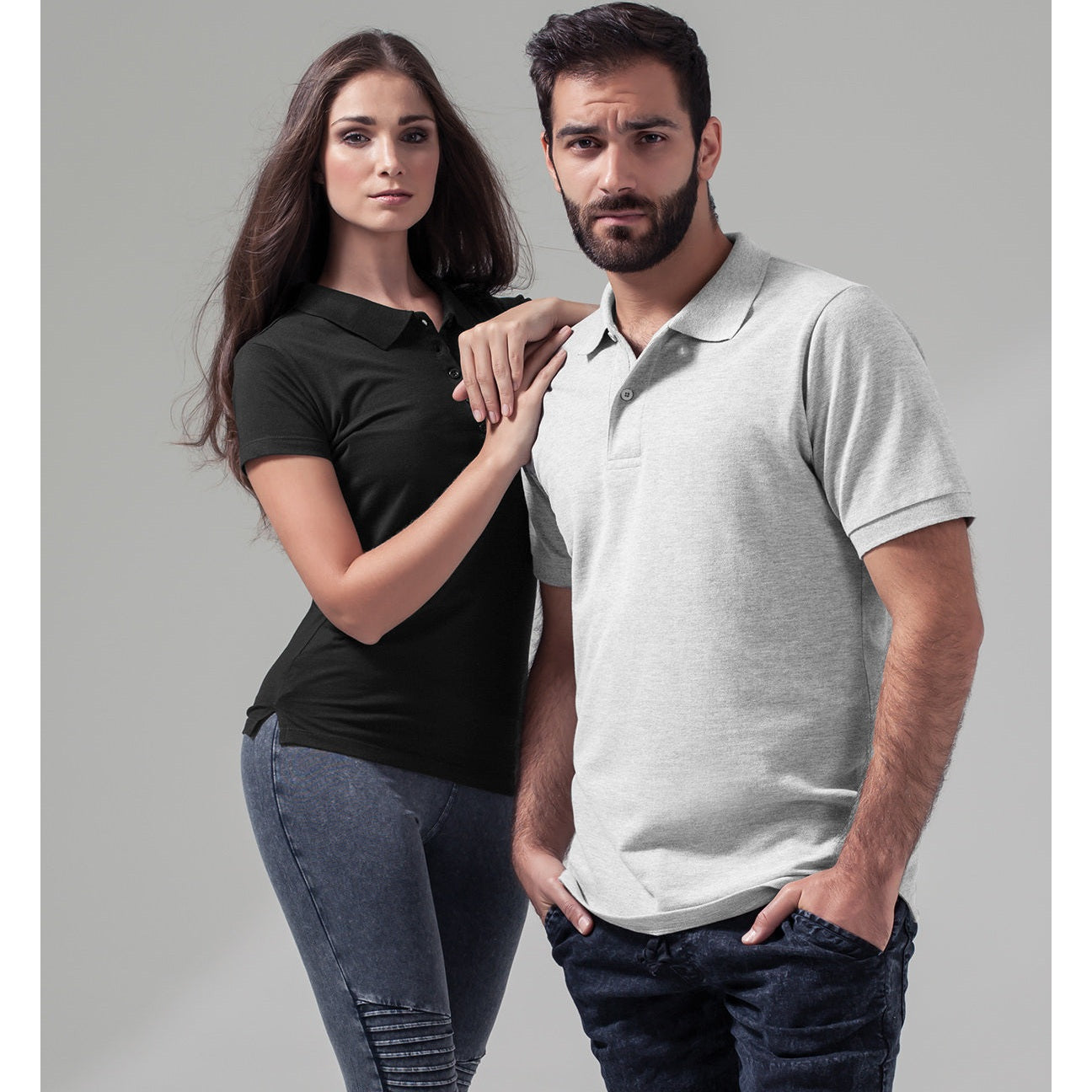 Build Your Brand Women's Jersey Polo