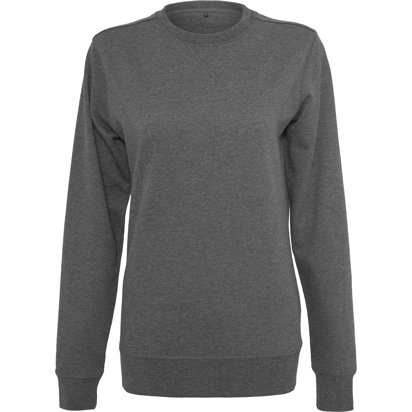 Build Your Brand Women's Light Crewneck