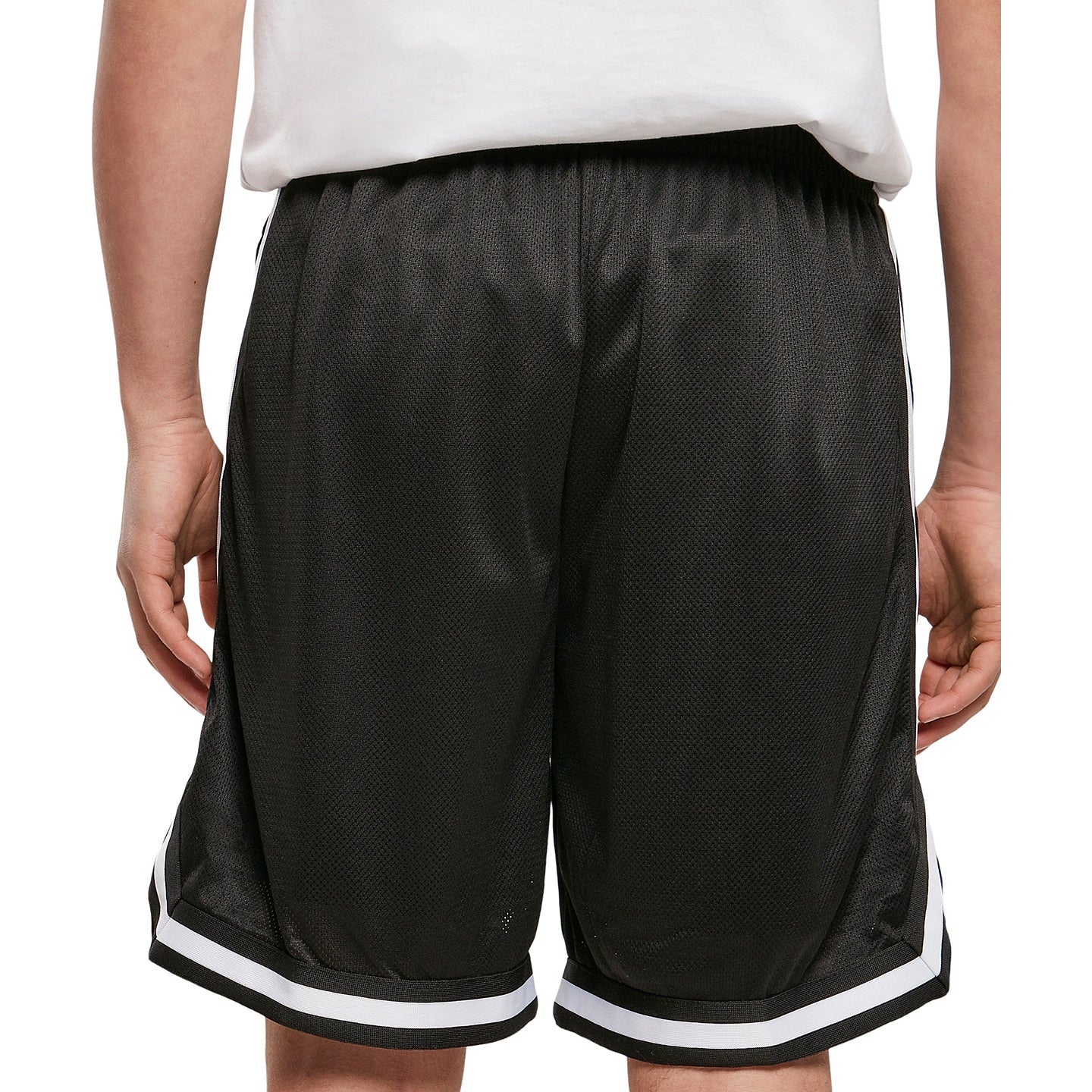 Build Your Brand Two-Tone Mesh Shorts