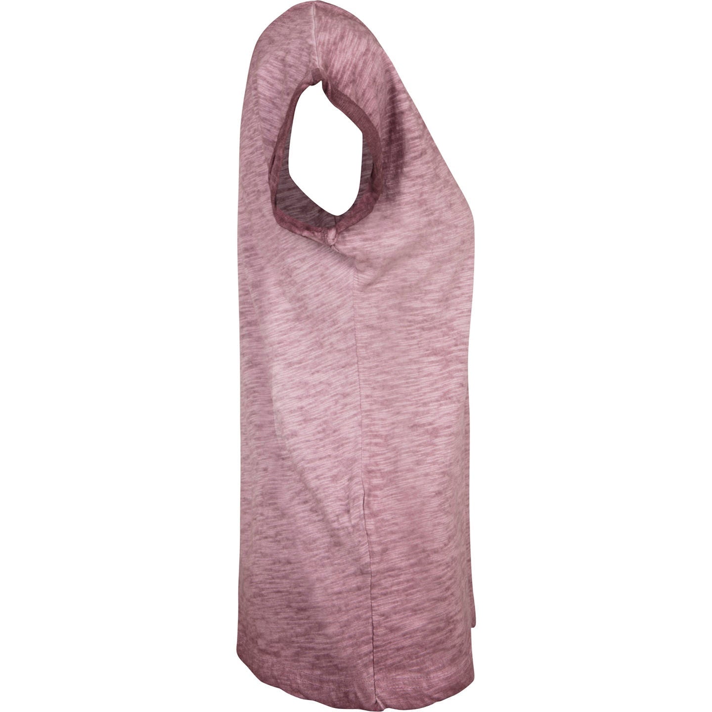 Build Your Brand Women's Spray Dye Extended Shoulder Tee