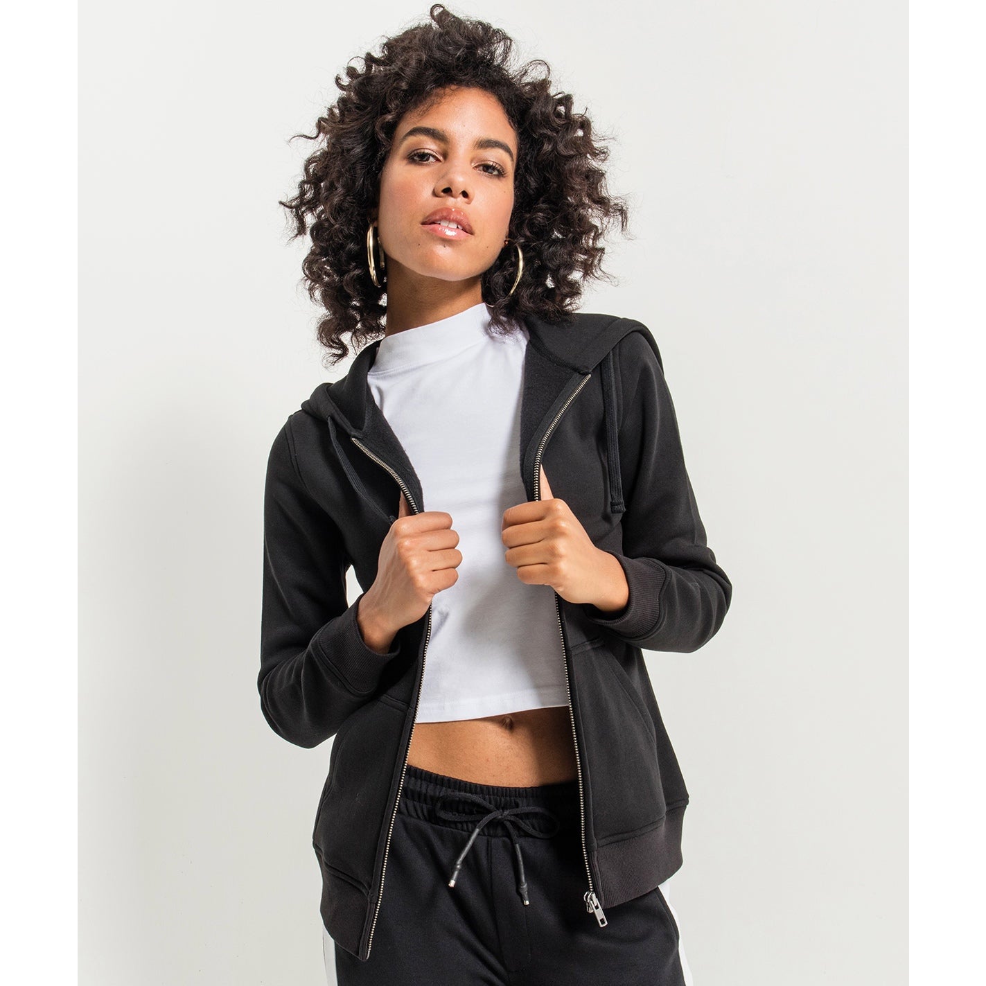 Build Your Brand Women's Merch Zip Hoodie