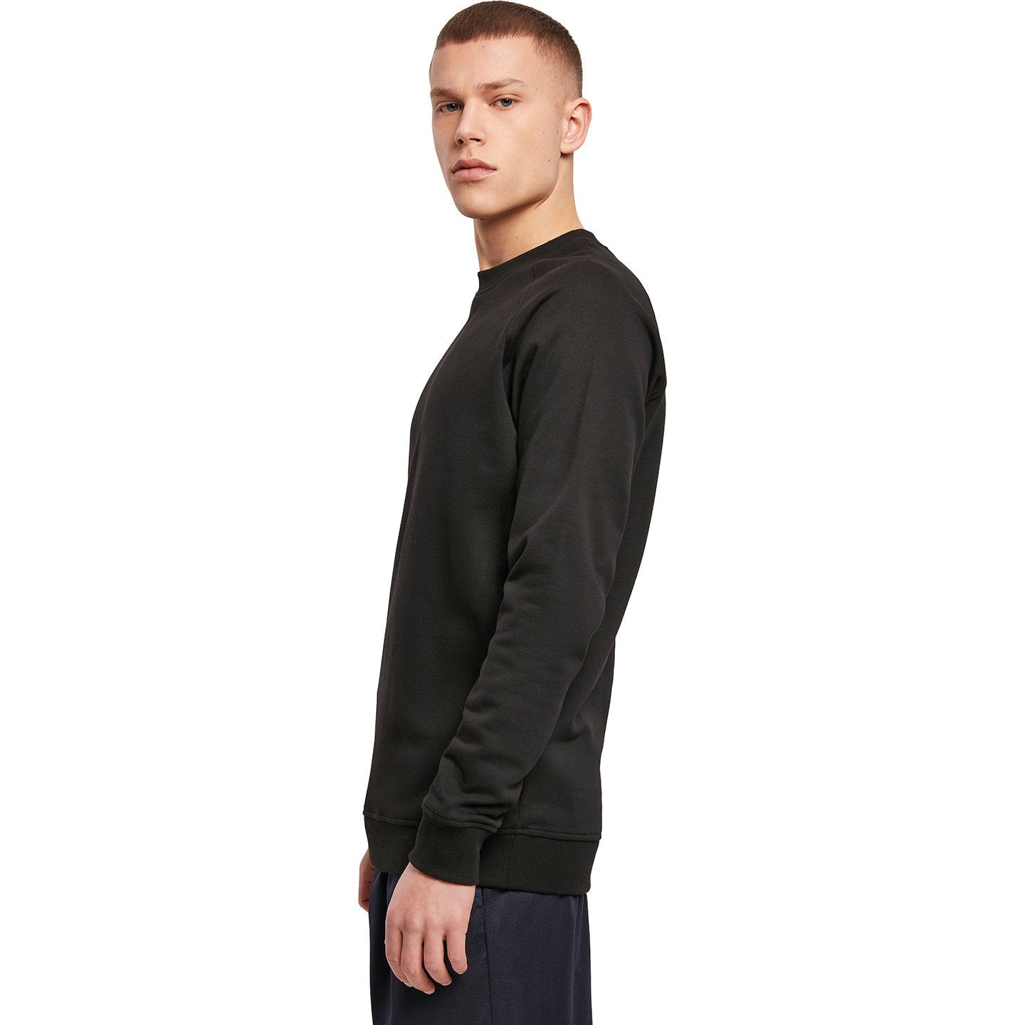 Build Your Brand Raglan Sweat Crew Neck