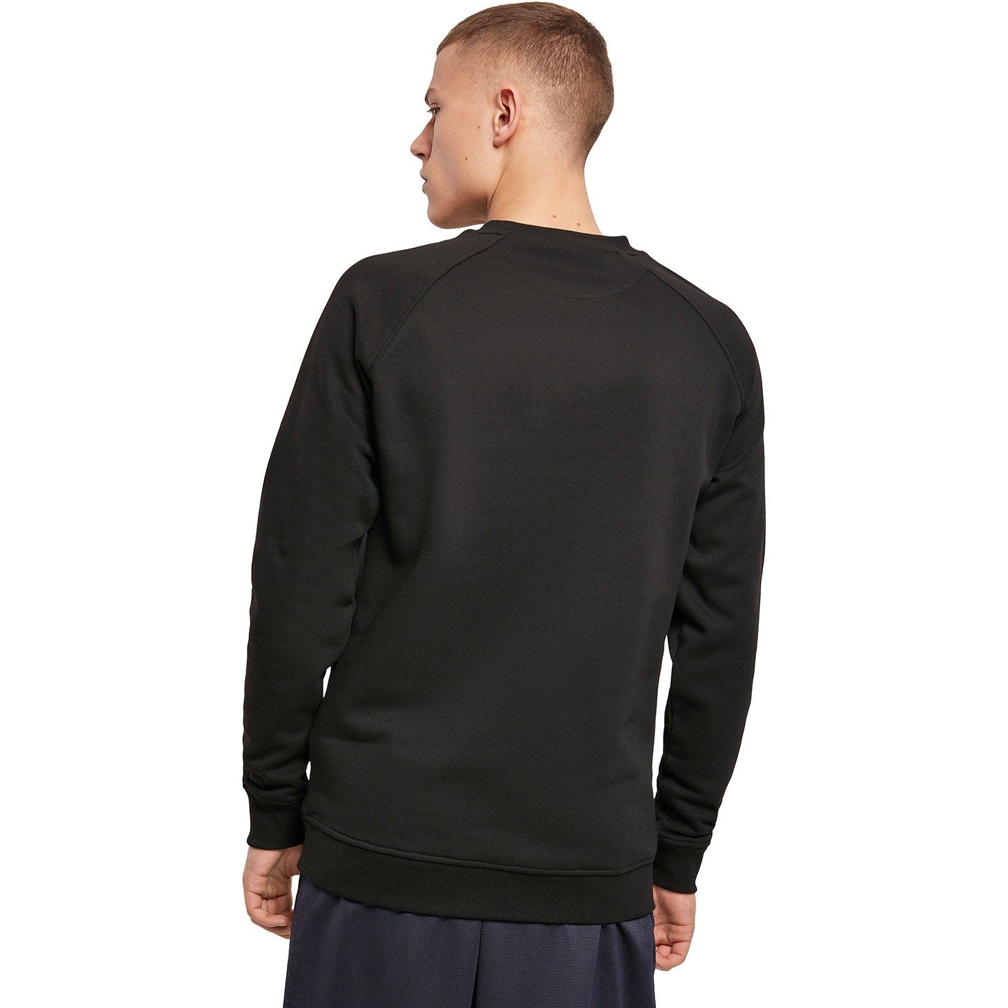 Build Your Brand Raglan Sweat Crew Neck