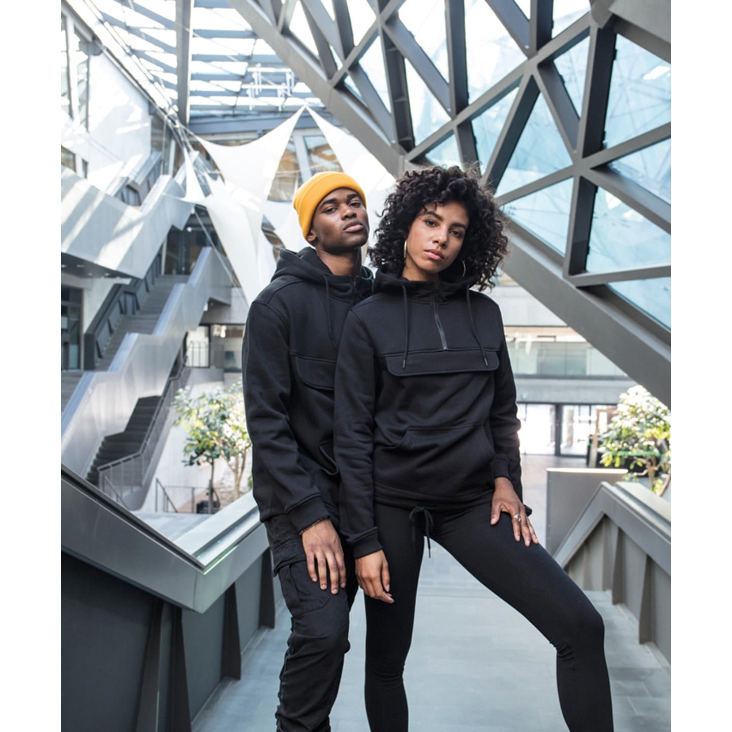 Build Your Brand Women's Sweat Pullover Hoodie