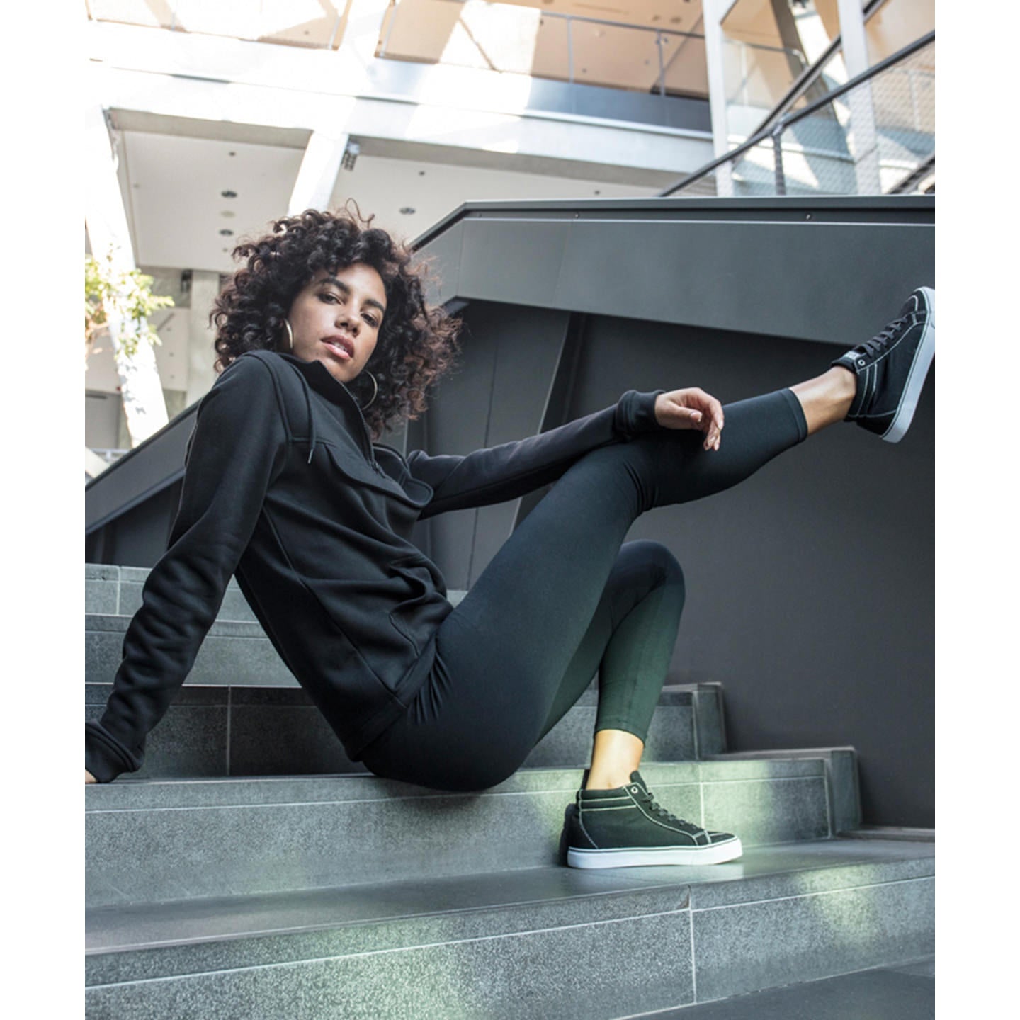 Build Your Brand Women's Stretch Jersey Leggings