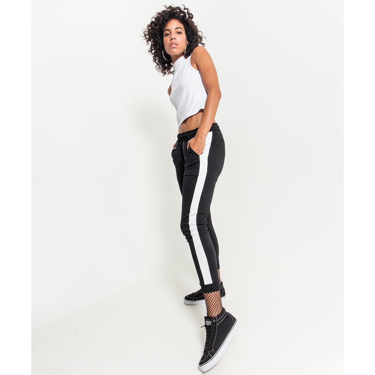 Build Your Brand Women's Interlock Jog Pants